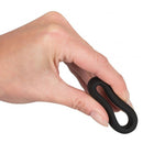 Black Velvets Black Silicone Cock Ring 3.2 cm