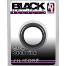 Black Velvets Black Silicone Cock Ring 3.2 cm