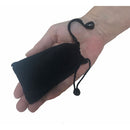 Purple Small spiral Aluminium Anal Plug with crystal white jewel