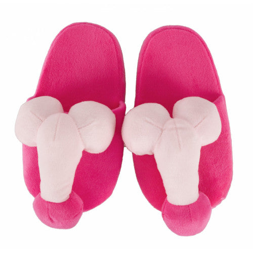 Plush Penis Slipers