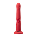 Gravity - App-controlled Automatic Thrusting and Vibrating Dildo - Red