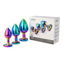 Pick&Love Rainbow Crystal Butt Plug Set