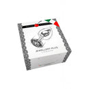 Small size Dolce Piccante Silver Crystal Clear Ribbed Jewelry