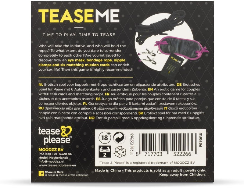 Time to Play Time to Tease Couples Game