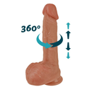Erospace Heating Thrusting Rotating Silicone Dildo 22 cm