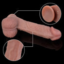Erospace Heating Thrusting Rotating Silicone Dildo 22 cm