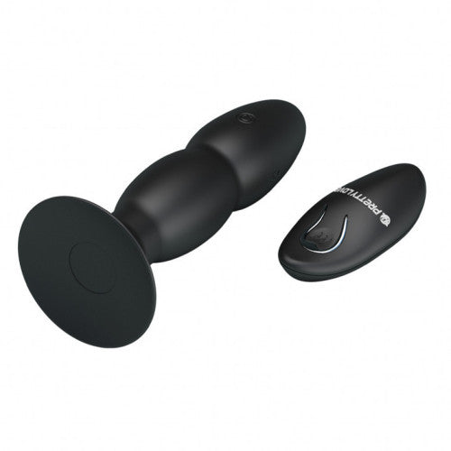 Pretty Love Rechargeable Butt Plug with Remote Control