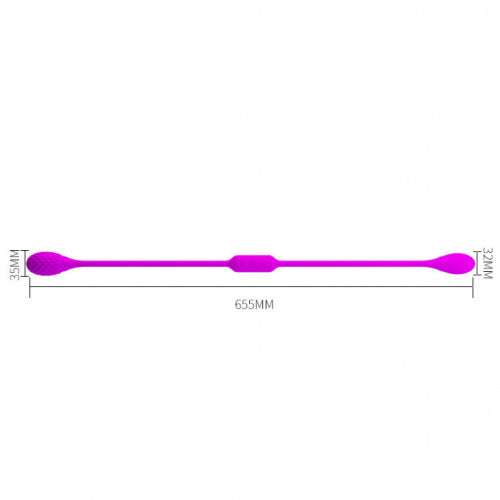 Dream Lover's Double sided flex Whip Silicone Vibe