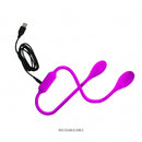 Dream Lover's Double sided flex Whip Silicone Vibe