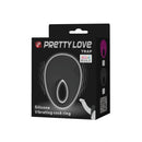 One size black silicone Vibrating Penis Ring Trap
