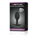 Pretty Love Silicone Anal Balls Black