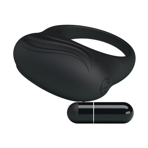 Pretty Love Bertram Vibrating Silicone Cockring
