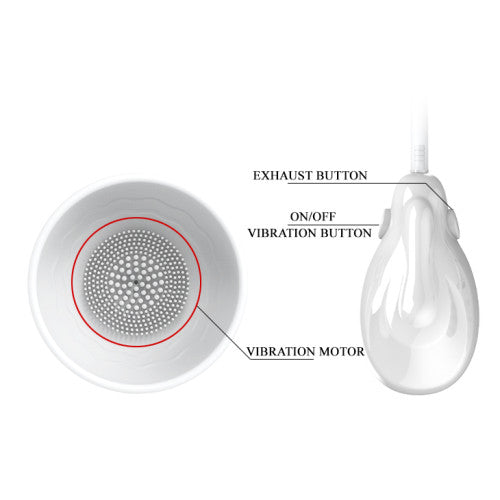 Pretty Love Vibrating Breast Massager