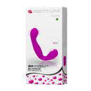 Pretty Love Strapless Strapon Beau Silicone Dildo Dual motor Vibrators