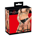 Shiny Suspender Belt with Clamps
