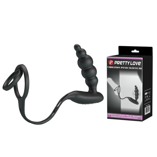 Pretty Love Vibration Penis Sleeve III