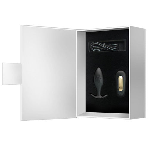 Pretty Love Regina Royal Pleasure Butt Plug Black-Gold