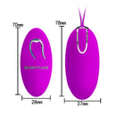 Pretty Love Jacqueline vibrating wireless remote controlled Egg