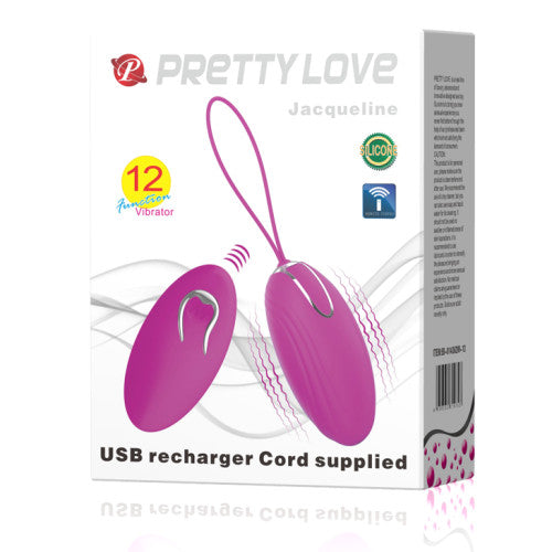 Pretty Love Jacqueline vibrating wireless remote controlled Egg