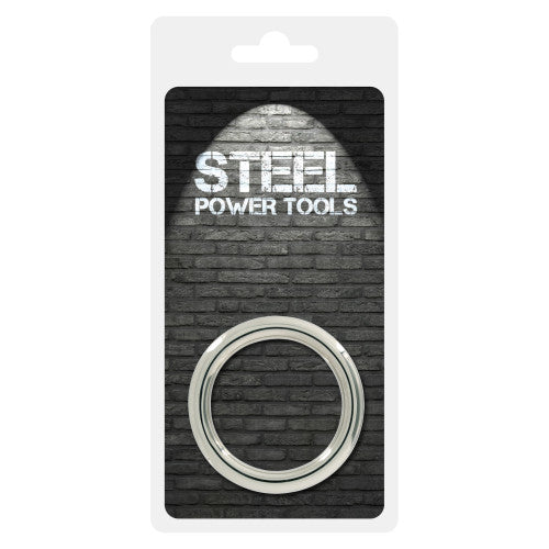 Donut Cockring Steel Medium 45 mm