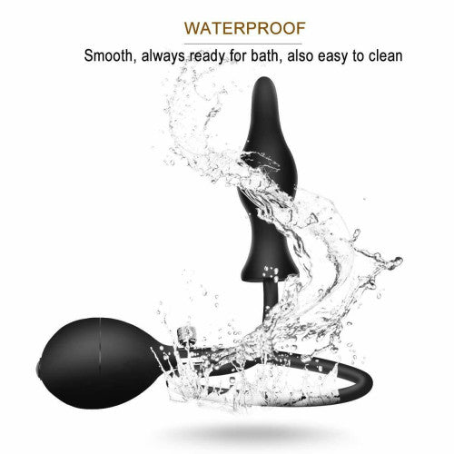 Anal Expander Manual Inflatable Butt Plug 11 cm