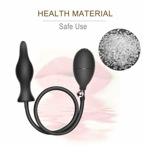 Anal Expander Manual Inflatable Butt Plug 11 cm