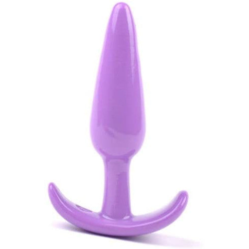 Small Medium Jelly soft T-Type Purple Plug 10 CM