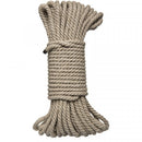 Bondage Natural Hemp BDSM Rope with metal head 20 meters