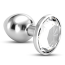 Bijou - Anal Jewel Plug - Small - Clear