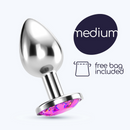 Bijou - Anal Jewel Plug - Medium - Pink