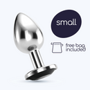 Bijou - Anal Jewel Plug - Small - Black