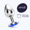 Bijou - Anal Jewel Plug - Small - Blue