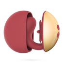 Arcane - Licking Couples Vibrator - Red/Golden