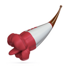 Jagger - Licking Double Stimulator - Red