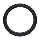 Wide O Silicone Cockring - XL - 50mm - Black