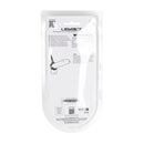 Detachable Wide Adjustable Silicone Lasso Cockring - 5mm - Black