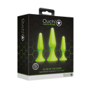 Butt Plug Set - Glow in the Dark