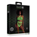 Body with Grecian Neckline - One Size - Neon Green