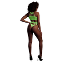 Body with Grecian Neckline - One Size - Neon Green