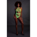 Body with Grecian Neckline - One Size - Neon Green