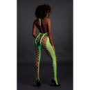 Bodystocking with Halterneck - One Size - Neon Green