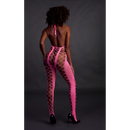 Bodystocking with Halterneck - One Size - Neon Pink