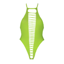 High-Cut Body - Plus Size - Neon Green