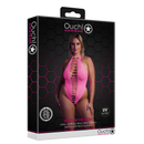 High-Cut Body - Plus Size - Neon Pink