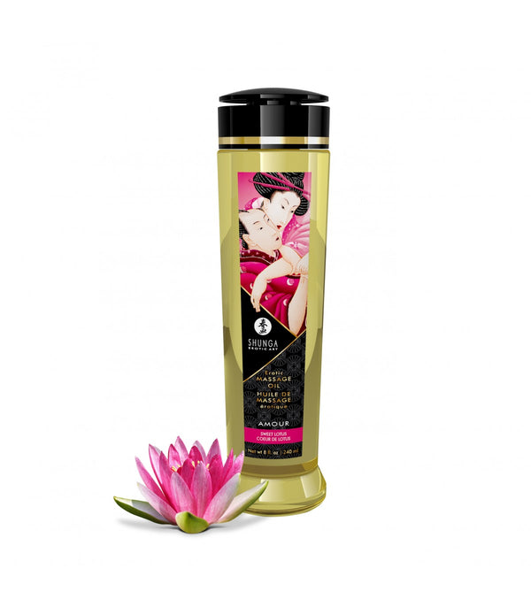 AMOUR SWEET LOTUS MASSAGE OIL 240 ML