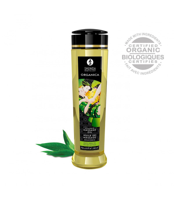 ORGANIC GREEN TEA MASSAGE OIL 240 ML