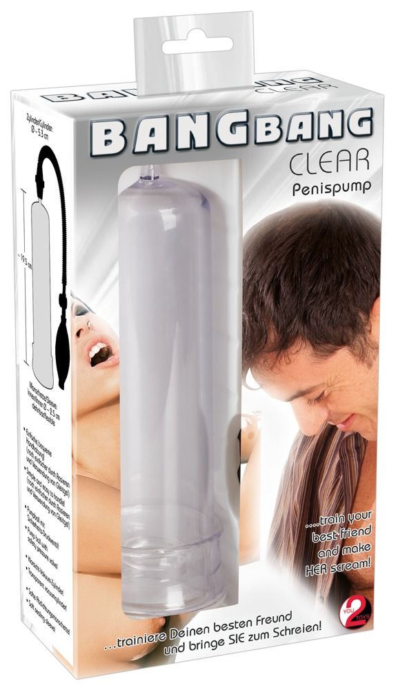 BANG BANG PENIS PUMP CLEAR