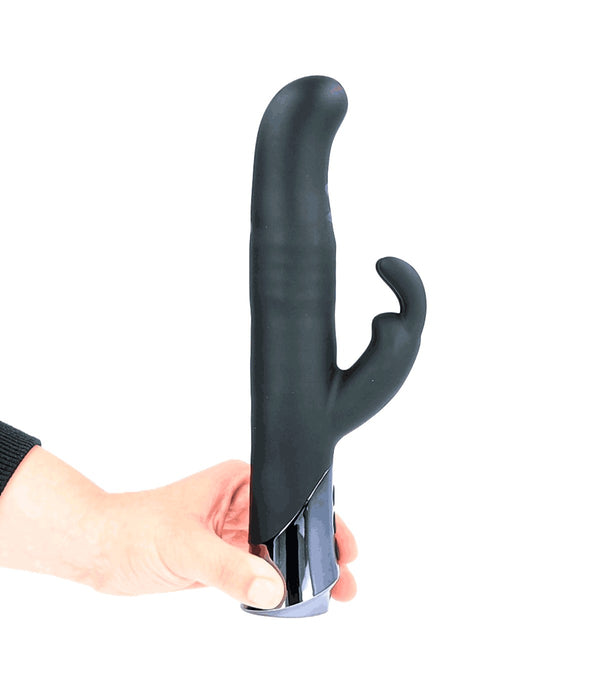 BEVEREN RECHARGEABLE VIBRATING RABBIT WITH ROTATIONAL BEADS