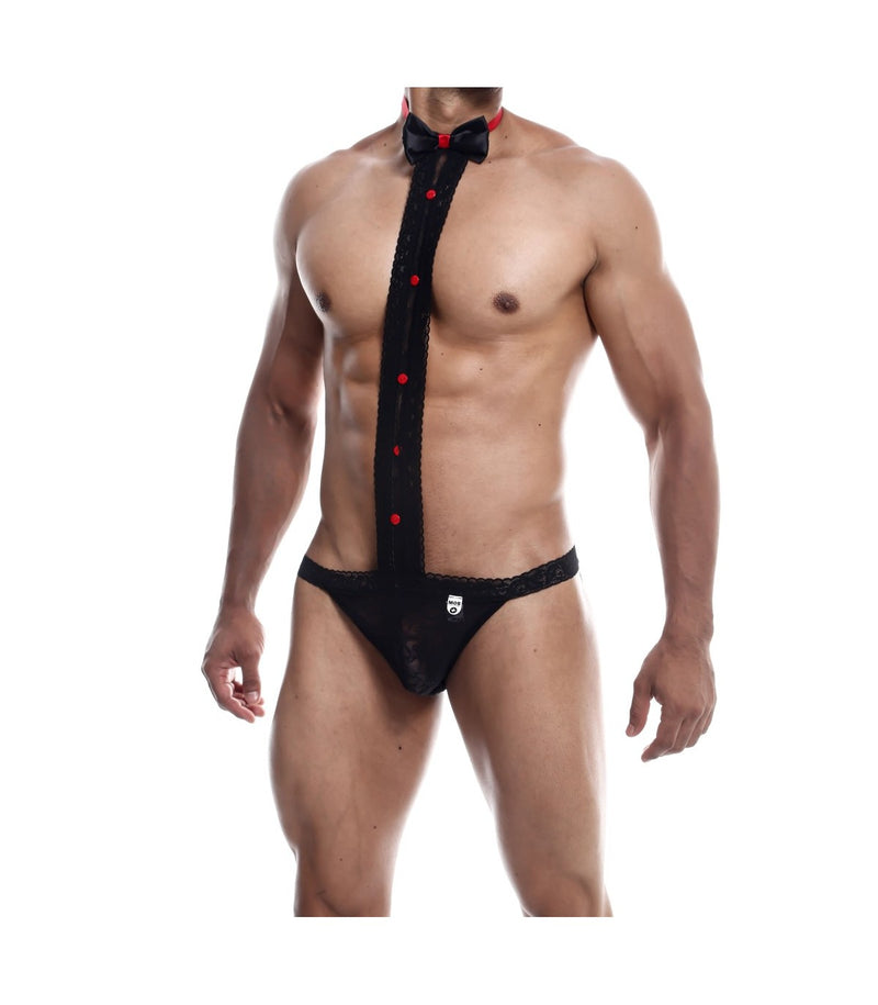 BODY-SUSPENSORY WITH BOW TIE L/XL