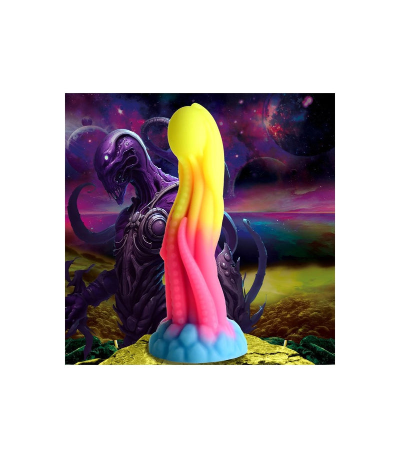 TENTA PHOSPHORESCENT SILICONE DILDO